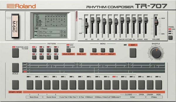 Roland Roland TR-707 (Digitalni izdelek)