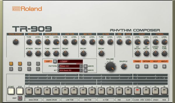 Roland Roland TR-909 Key (Digitalni izdelek)