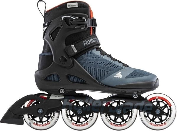 Rollerblade Rollerblade Macroblade 90 Orion Blue/Spicy Orange 45 Inline rolerji