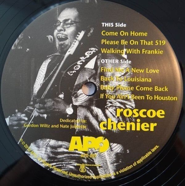 Roscoe Chenier Roscoe Chenier - Roscoe Chenier (LP)