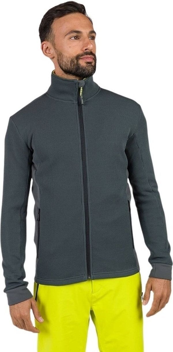 Rossignol Rossignol Cieloalto Full Zip Fleece Onyx Grey L Hoodie