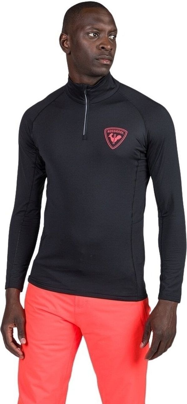 Rossignol Rossignol New Hero Classique Half Zip Baselayer Black L Hoodie