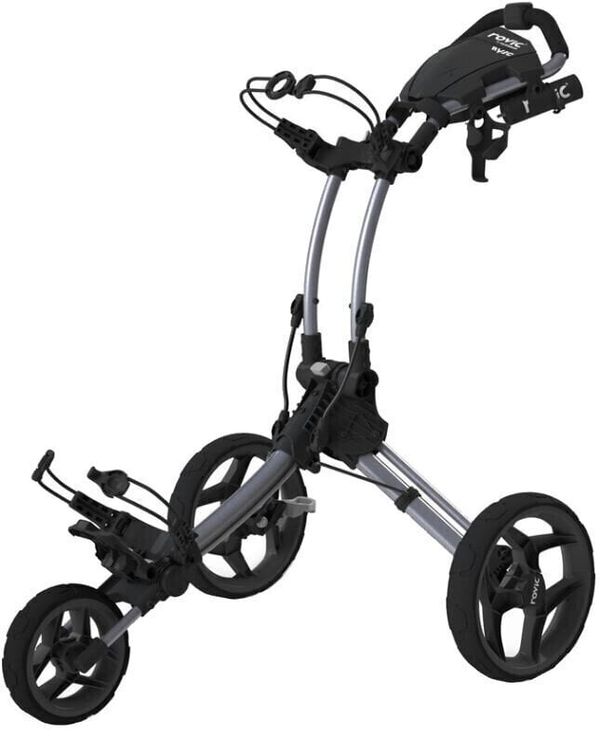 Rovic Rovic RV1C Silver/Black Ročni voziček za golf