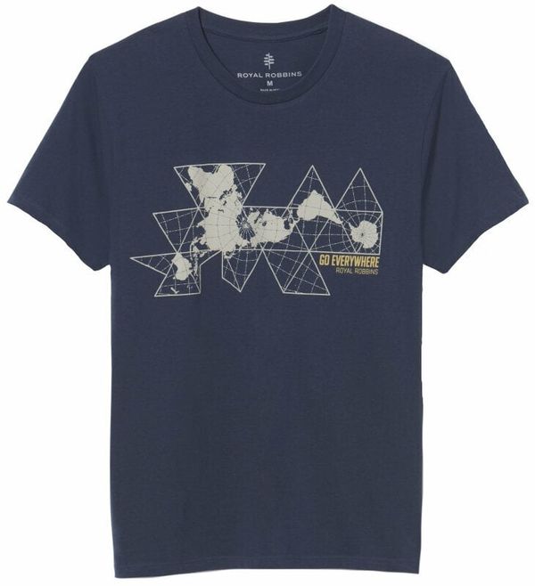 Royal Robbins Royal Robbins Unfold the Map Navy S Majica