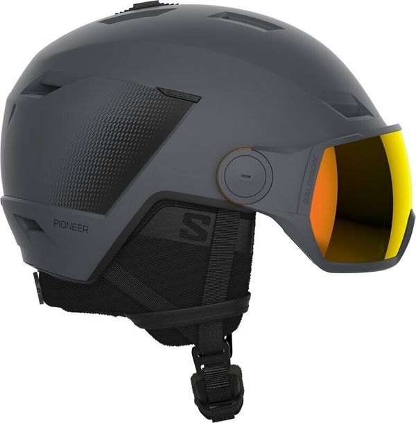 Salomon Salomon Pioneer LT Visor Ebony S (53-56 cm) Smučarska čelada