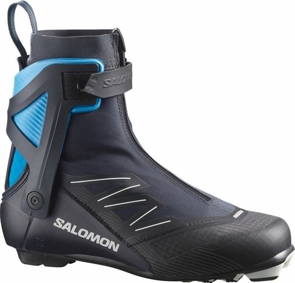 Salomon Salomon RS8 Prolink Dark Navy/Black/Process Blue 10,5 Obutev za smučarski tek