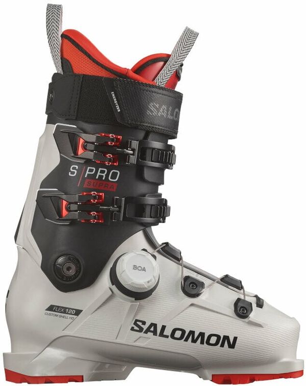 Salomon Salomon S/Pro Supra BOA 120 GW Gray Aurora/Black/Red 27/27.5 Alpski čevlji