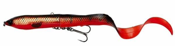 Savage Gear Savage Gear 3D Hard Eel Red N Black 17 cm 50 g Silikonska vaba