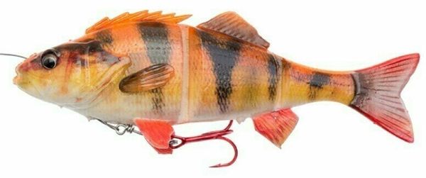 Savage Gear Savage Gear 4D Line Thru Perch Albino 17 cm 63 g Silikonska vaba