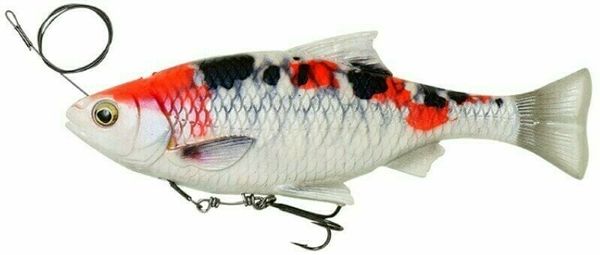 Savage Gear Savage Gear 4D Line Thru Pulse Tail Roach Koi 18 cm 90 g Silikonska vaba