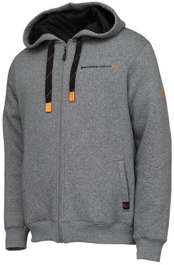 Savage Gear Savage Gear Jopa Classic Zip Hoodie Grey Melange 2XL