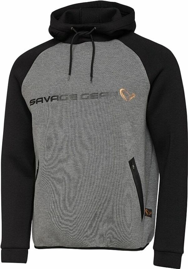 Savage Gear Savage Gear Jopa Tec-Foam Hoodie Dark Grey Melange 2XL