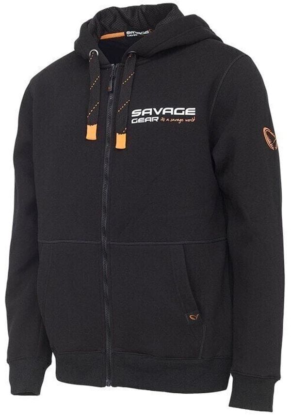 Savage Gear Savage Gear Jopa Urban Zip Hoodie Black Ink XL