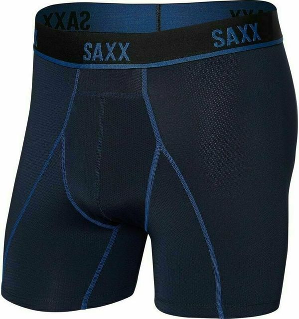 SAXX SAXX Kinetic Boxer Brief Navy/City Blue L Aktivno spodnje perilo