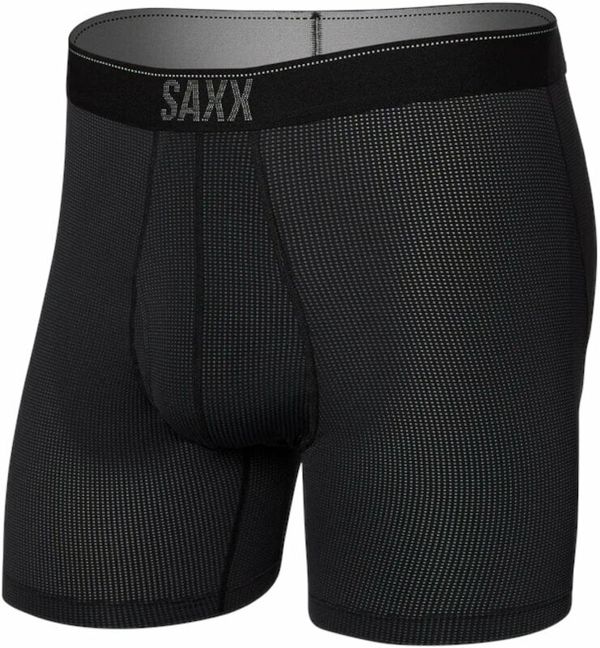 SAXX SAXX Quest Boxer Brief Black II S Aktivno spodnje perilo