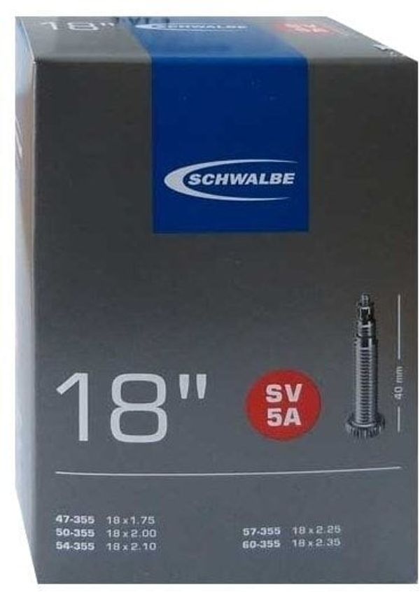 Schwalbe Schwalbe 18 FV5A 47/60-355 Ek 40mm 95g 47-60 mm Cev za kolo 40.0 Presta