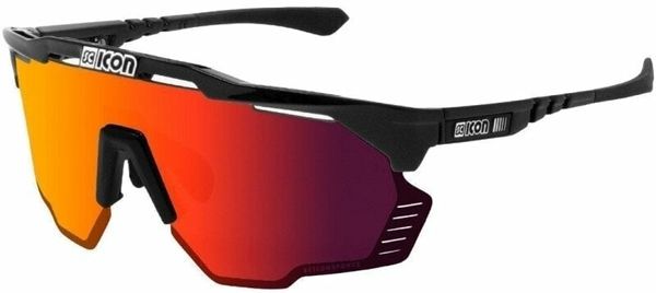 SCICON SCICON Aeroshade Kunken Black Gloss/SCNPP Multimirror Red/Clear Kolesarska očala
