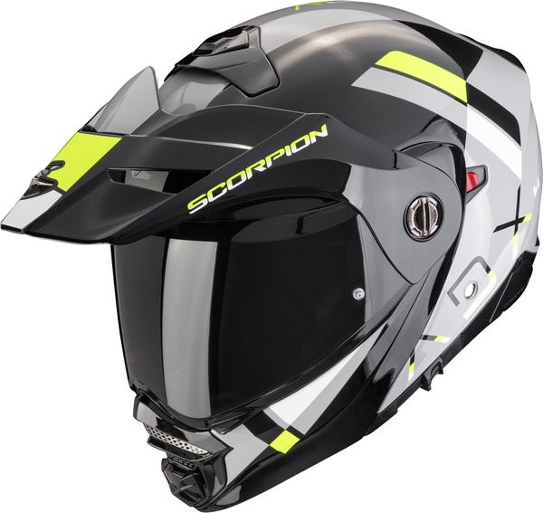 Scorpion Scorpion ADX-2 GALANE Grey/Black/Neon Yellow M Čelada