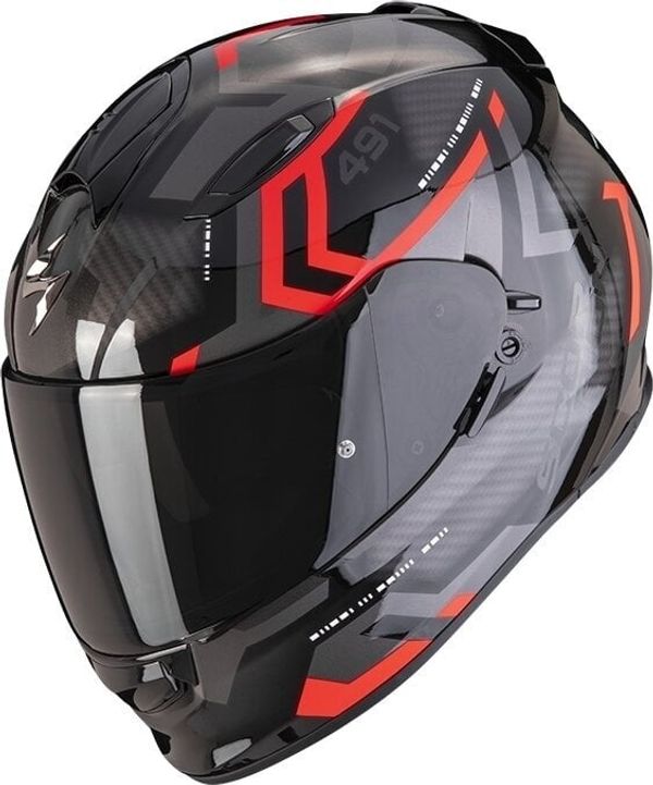 Scorpion Scorpion EXO 491 SPIN Black/Red XL Čelada