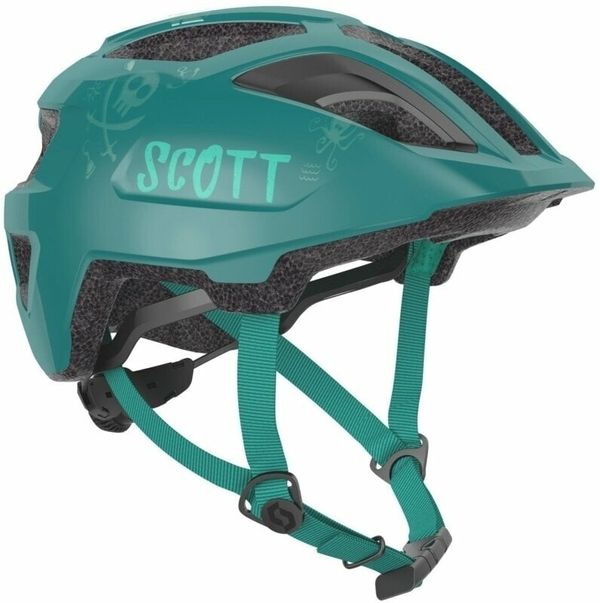 Scott Scott Kid Spunto Happy Green 46-52 Otroška kolesarska čelada