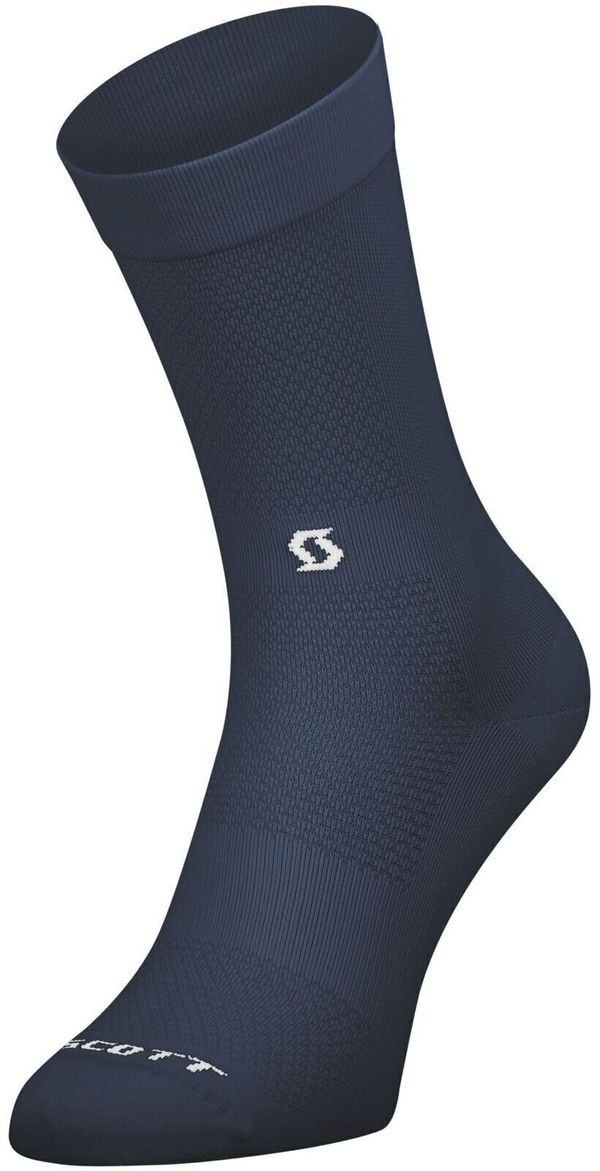 Scott Scott Performance No Shortcuts Crew Socks Midnight Blue/White 45-47 Kolesarske nogavice