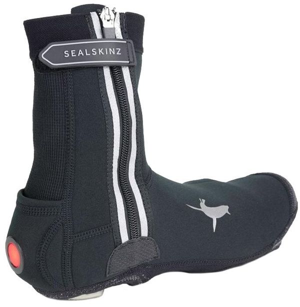 Sealskinz Sealskinz All Weather LED Cycle Overshoe Black S Kolesarske galoše