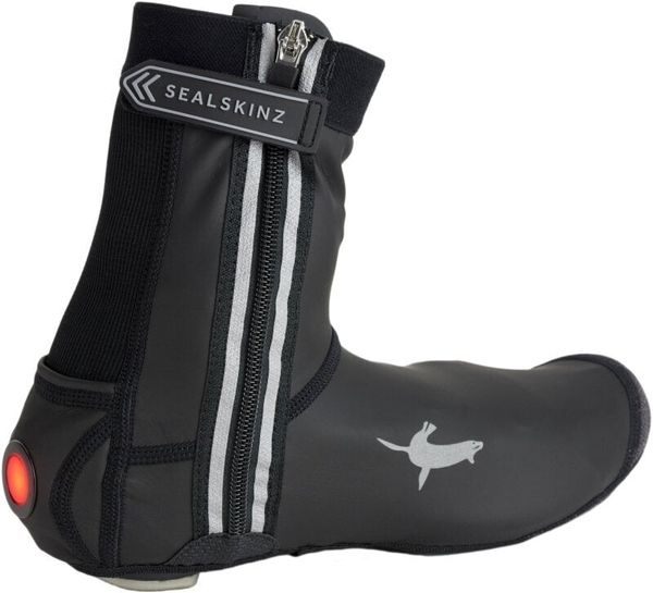 Sealskinz Sealskinz All Weather LED Open Sole Cycle Overshoe Black S Kolesarske galoše