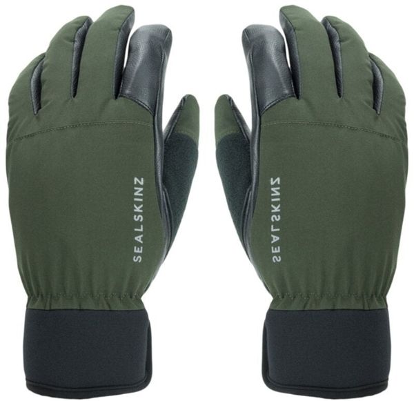 Sealskinz Sealskinz Waterproof All Weather Hunting Glove Olive Green/Black M Kolesarske rokavice