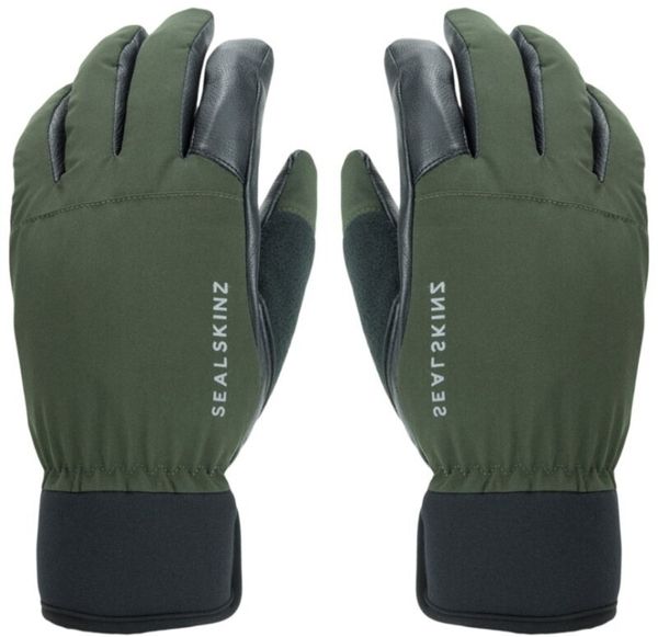 Sealskinz Sealskinz Waterproof All Weather Hunting Glove Olive Green/Black M Kolesarske rokavice