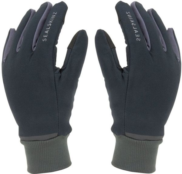 Sealskinz Sealskinz Waterproof All Weather Lightweight Glove with Fusion Control Black/Grey L Kolesarske rokavice