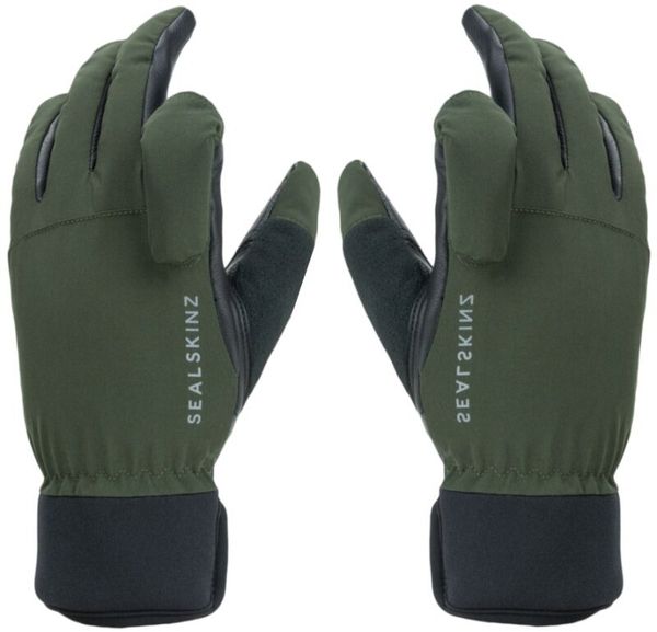 Sealskinz Sealskinz Waterproof All Weather Shooting Glove Olive Green/Black M Kolesarske rokavice