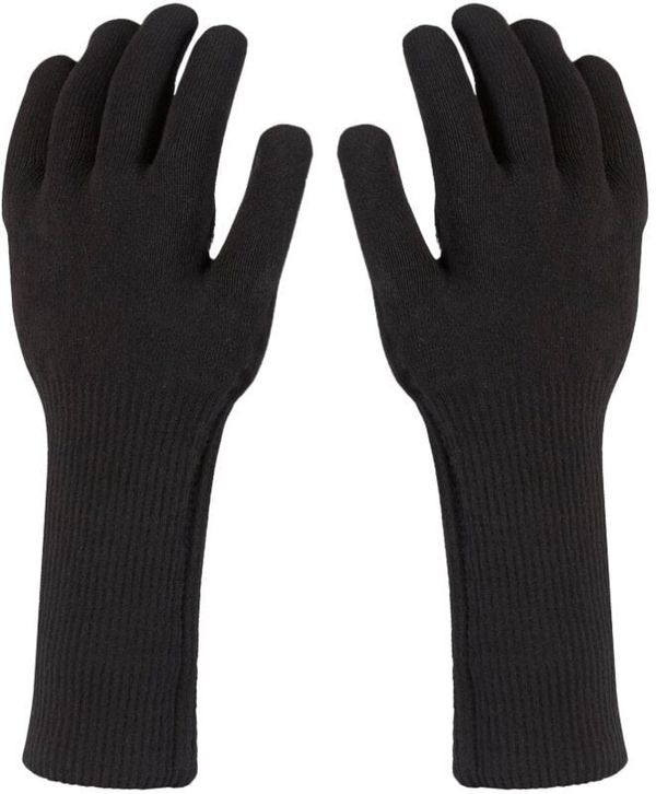 Sealskinz Sealskinz Waterproof All Weather Ultra Grip Knitted Gauntlet Black S Kolesarske rokavice