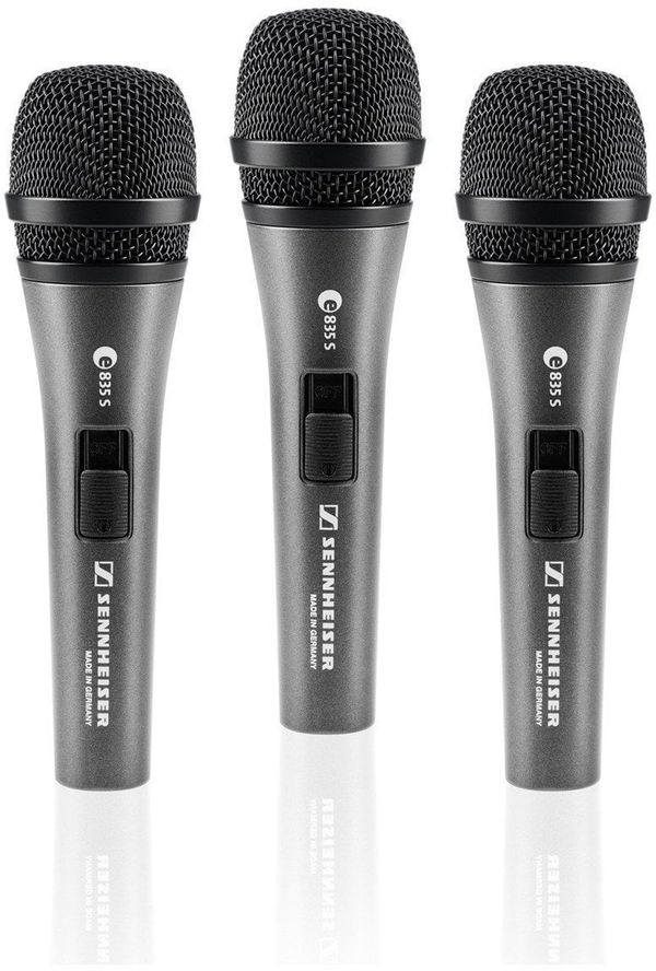 Sennheiser Sennheiser E835 S 3Pack Dinamični mikrofon za vokal