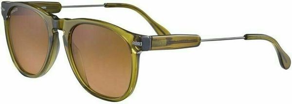 Serengeti Serengeti Amboy Crystal Olive/Shiny Dark Gunmetal/Mineral Polarized Drivers Gradient Lifestyle očala