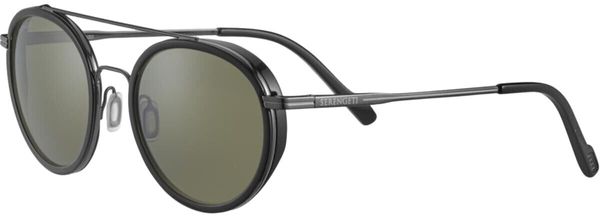 Serengeti Serengeti Geary Shiny Black/Shiny Dark Gunmetal/Mineral Polarized Lifestyle očala