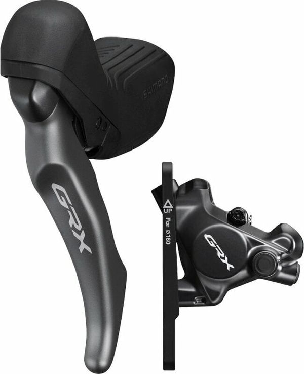 Shimano Shimano GRX Dual Control Hydraulic Disc Brake Lever Set BLRX820L/BRRX820F Left 1 Ročica