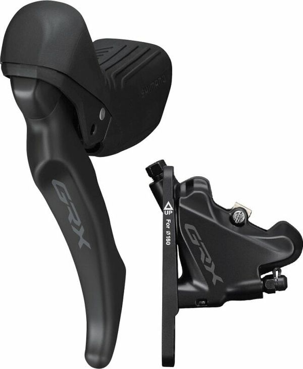 Shimano Shimano GRX Dual Control Hydraulic Disc Brake Lever Set STRX610L/BRRX820F Left 1 Ročica