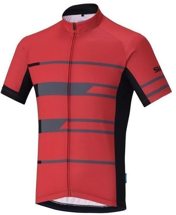 Shimano Shimano Team Short Sleeve Jersey Dres Red M