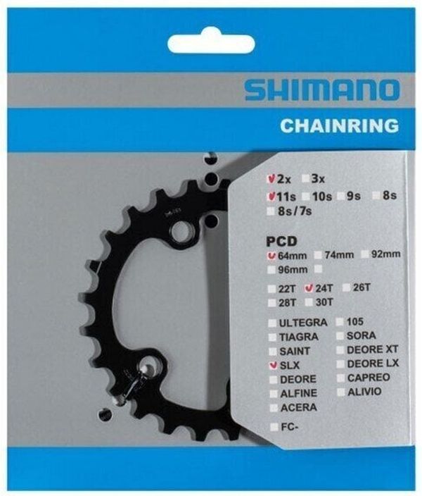 Shimano Shimano Y1VG24000 Verižnik 64 BCD-Asimetrična 24T 1.0