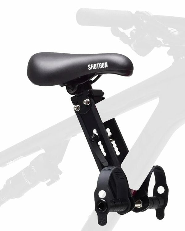 Shotgun Shotgun Child Bike Seat Black Otroški sedeži in vozički