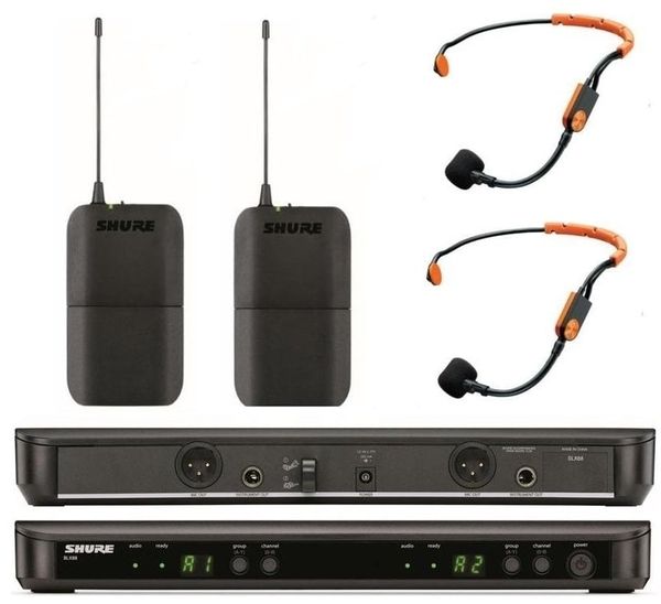 Shure Shure BLX188E/SM31 Brezžični set K3E: 606-630 MHz