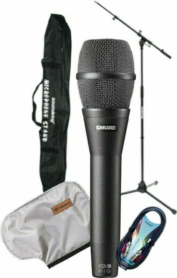 Shure Shure KSM9-B SET Kondenzatorski mikrofon za vokal