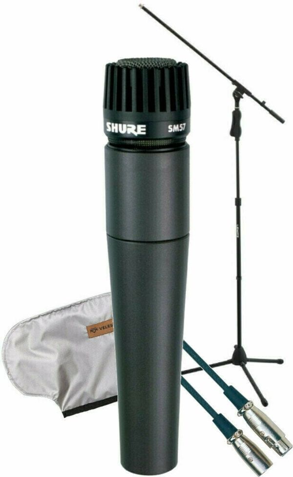 Shure Shure SM57-LCE SET Dinamični mikrofon za glasbila