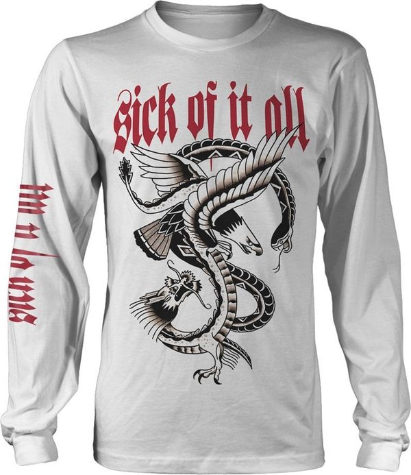 Sick Of It All Sick Of It All Majica Eagle White 2XL