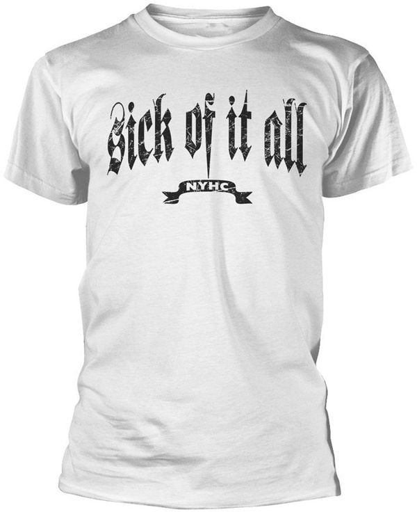 Sick Of It All Sick Of It All Majica Pete White XL