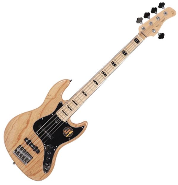 Sire Sire Marcus Miller V7 Vintage Swamp Ash-5 FL 2nd Gen Natural