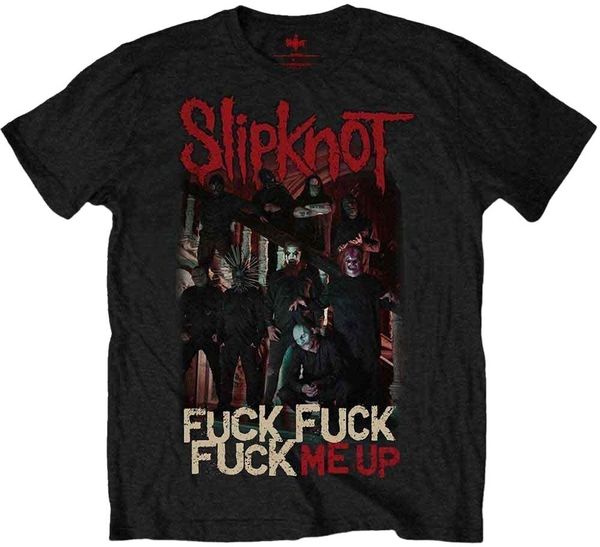 Slipknot Slipknot Majica Fuck Me Up Unisex Black 2XL