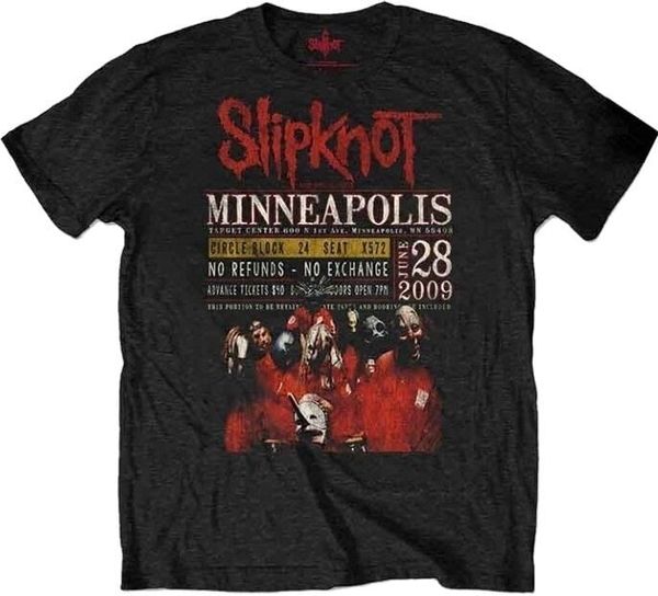 Slipknot Slipknot Majica Minneapolis '09 Unisex Black M