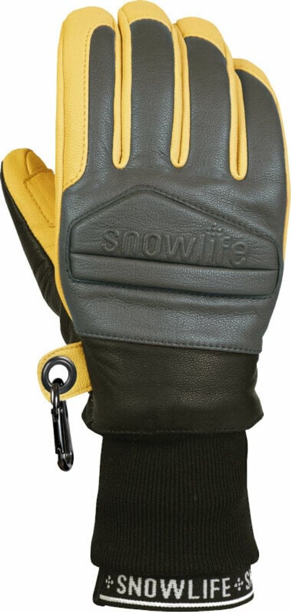 Snowlife Snowlife Classic Leather Glove Charcoal/DK Nomad M Smučarske rokavice