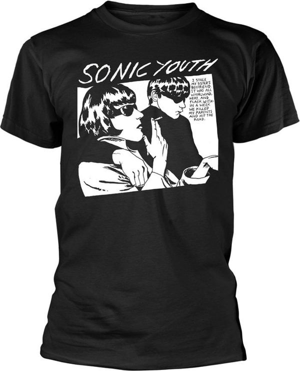 Sonic Youth Sonic Youth Majica Goo Album Cover Black 2XL